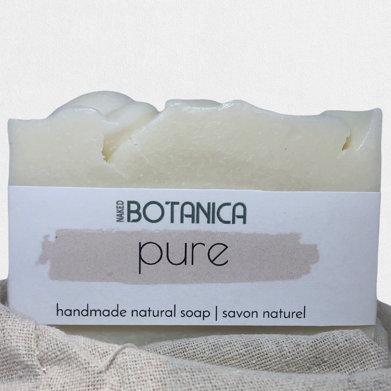 PURE Vegan Handmade Soap by Nakedeodorant