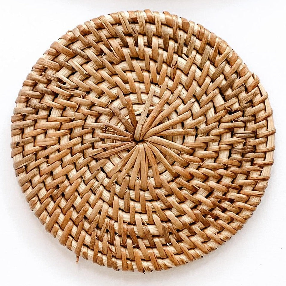 Rattan Coasters | 100% Natural Tableware