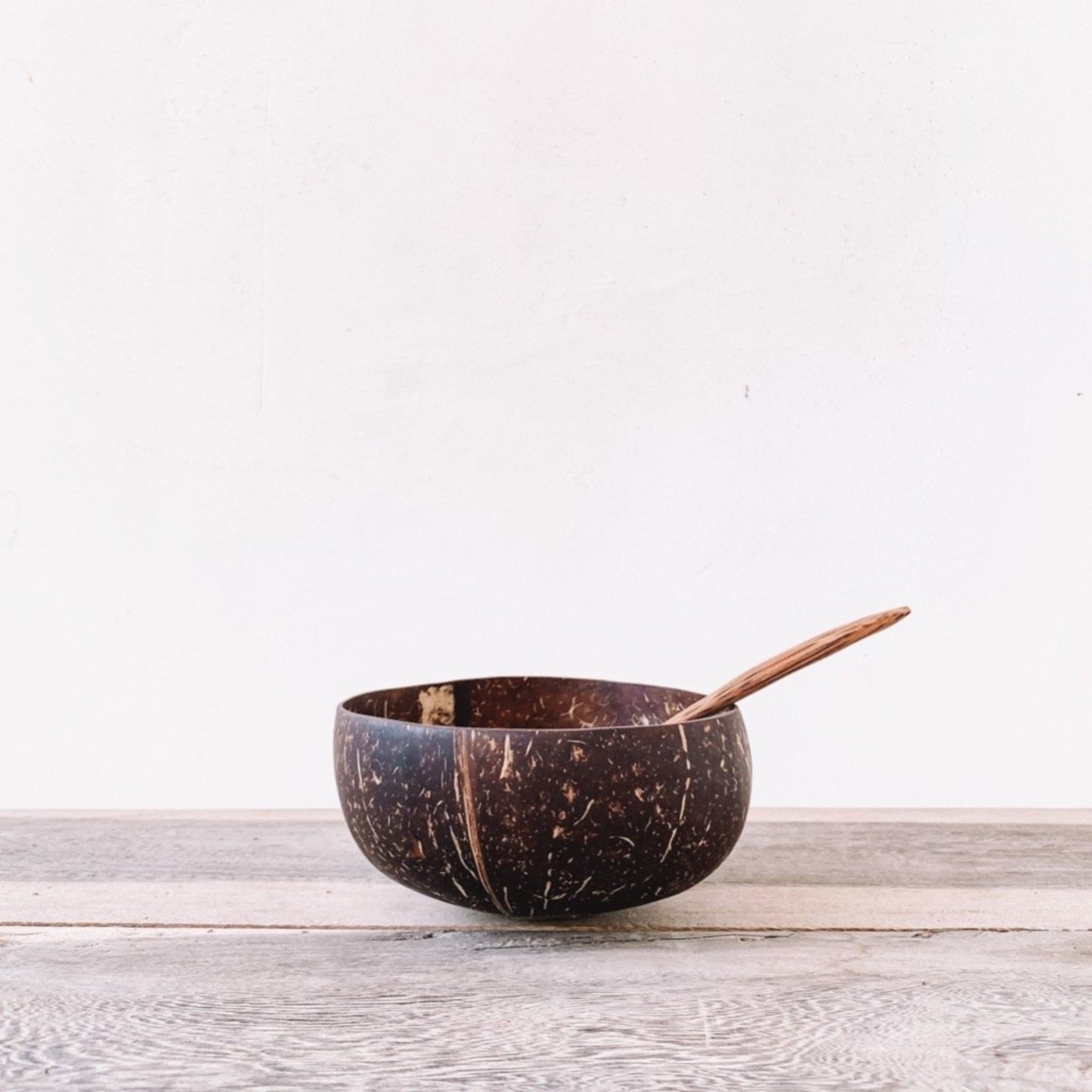 Coconut Bowl + Spoon | Sustainable Kitchenware