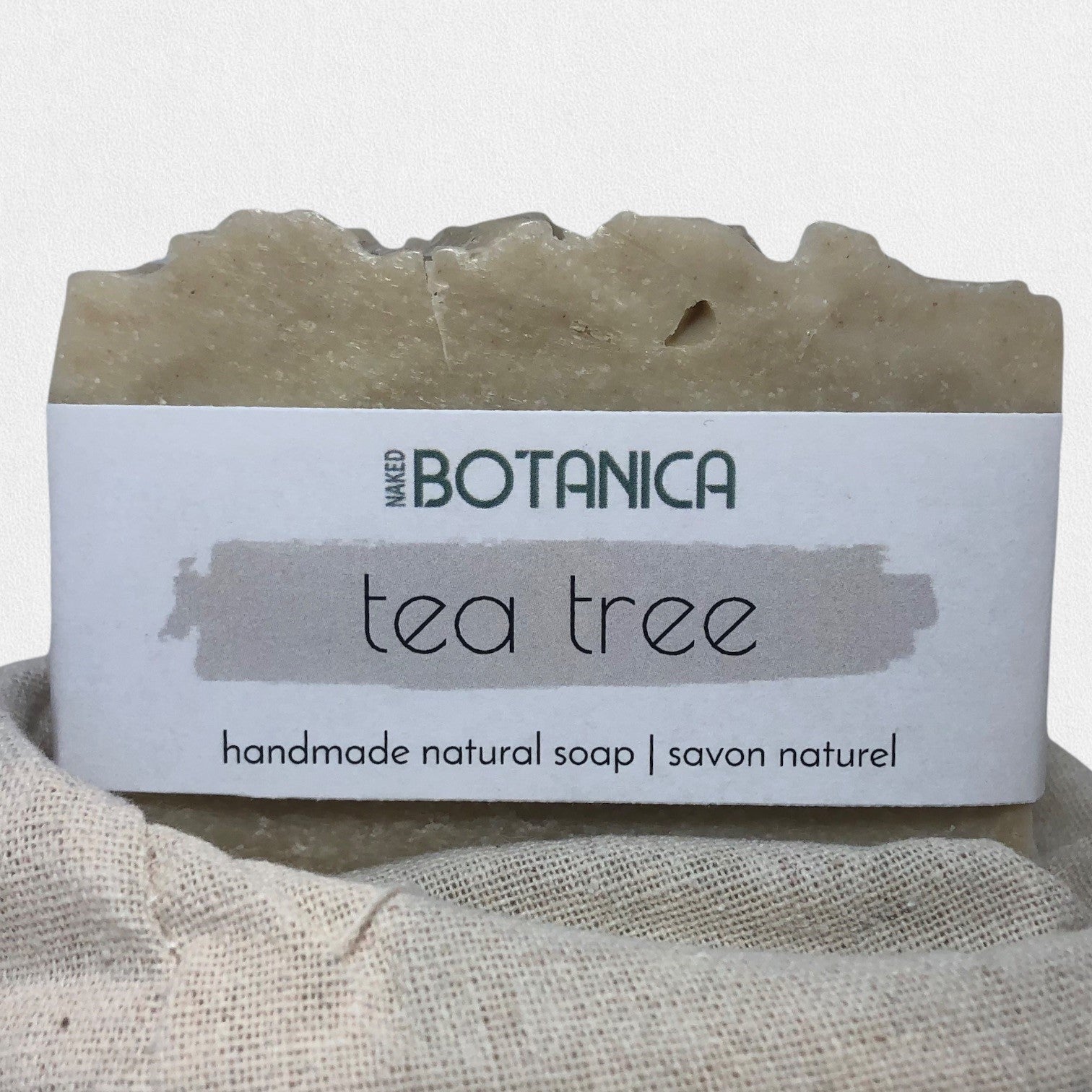 TEA TREE Vegan Bar Soap by Nakedeodorant