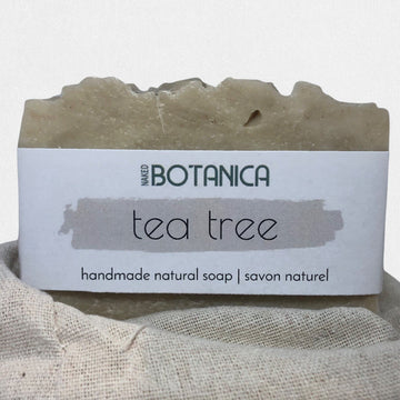 TEA TREE Vegan Bar Soap by Nakedeodorant