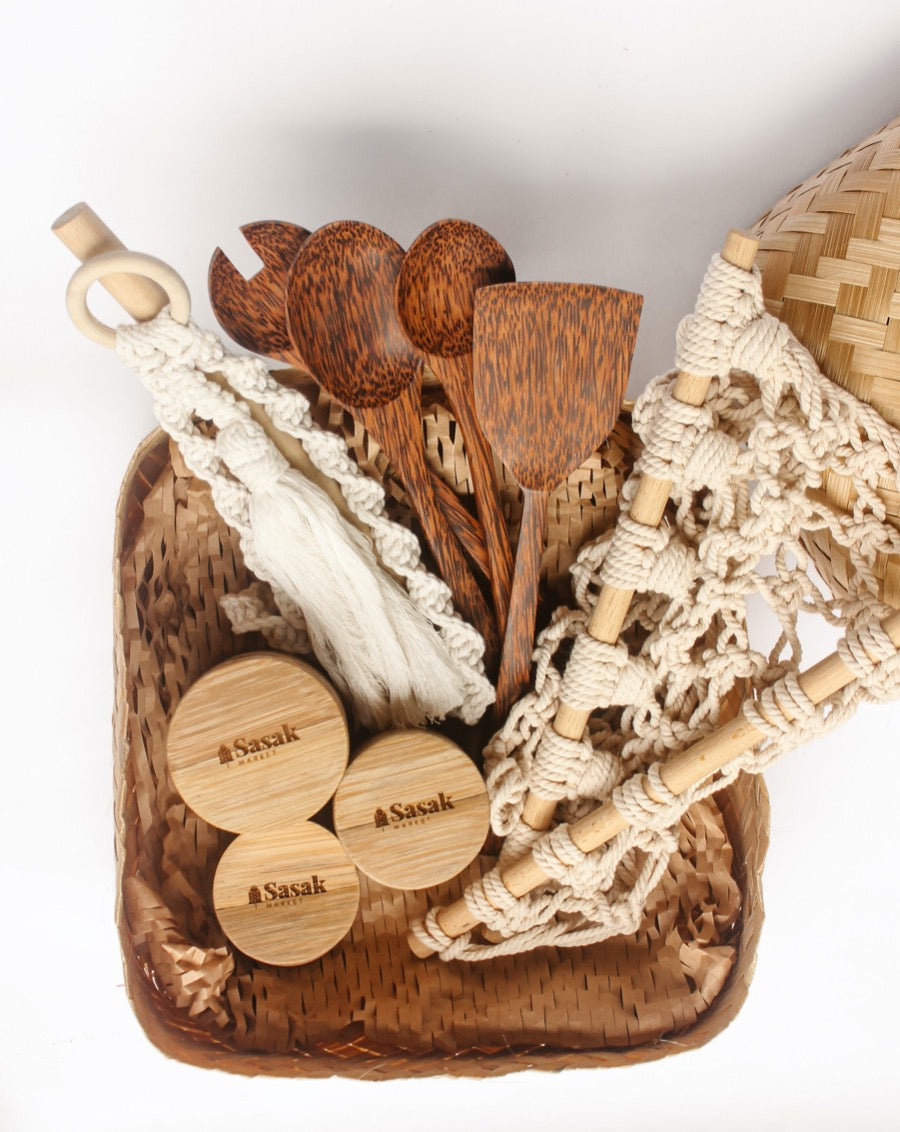 Eco-friendly 8 pc Kitchen Bundle Gift Set