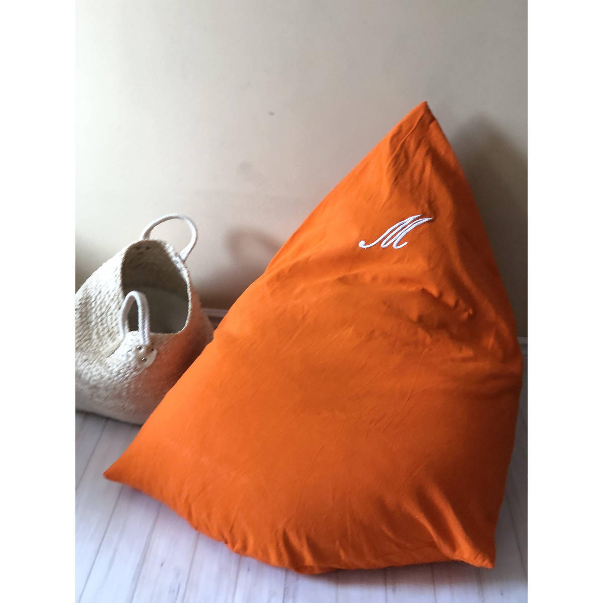 Personalized Beanbags, Lounge Chairs, Bean bag chair Footstool Adult