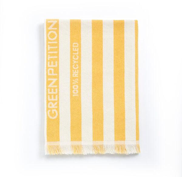 Yellow Beach Towel - Delmor Ochre