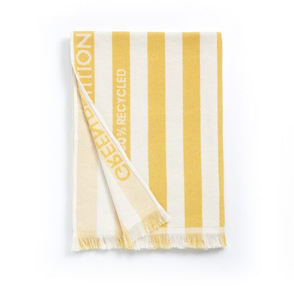 Yellow Beach Towel - Delmor Ochre