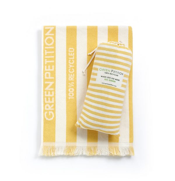 Yellow Beach Towel - Delmor Ochre