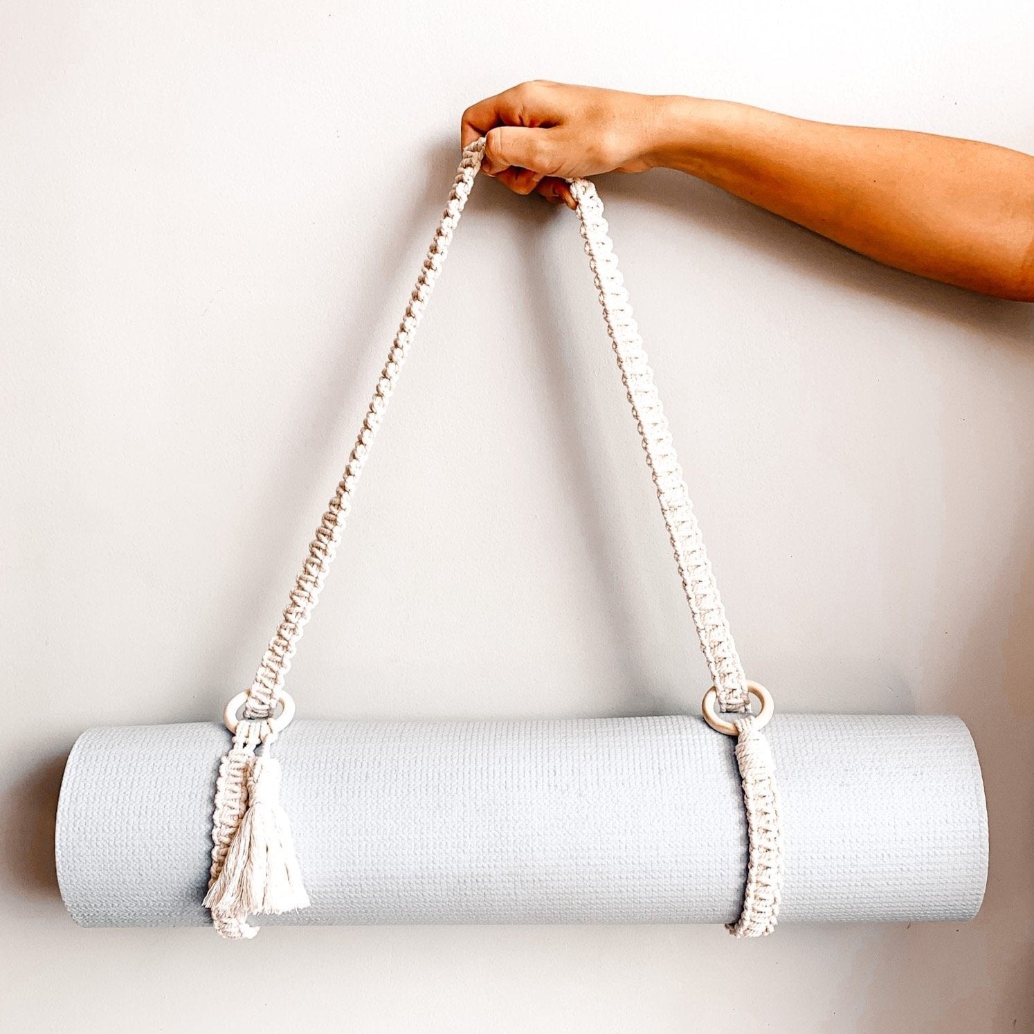 Macrame Yoga Mat Strap