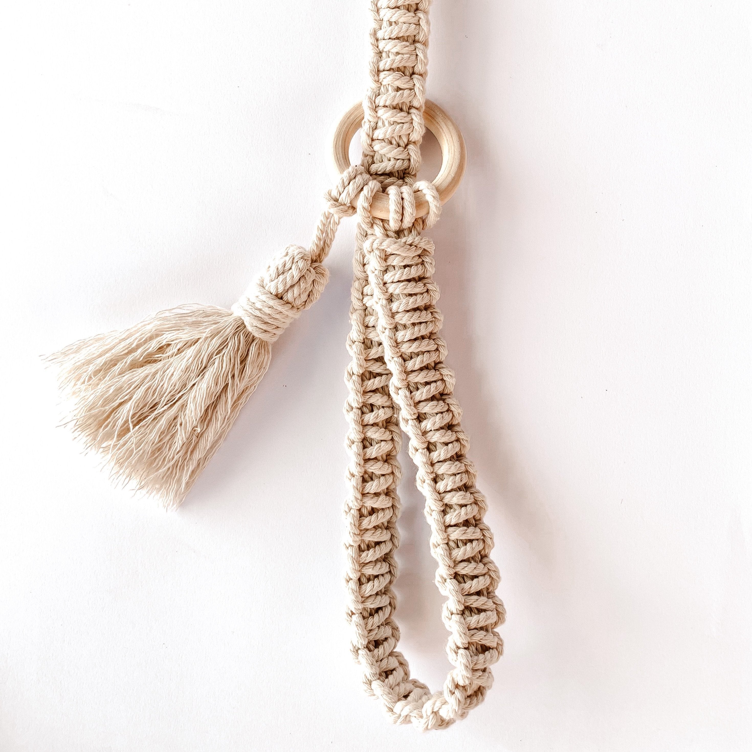 Macrame Yoga Mat Strap