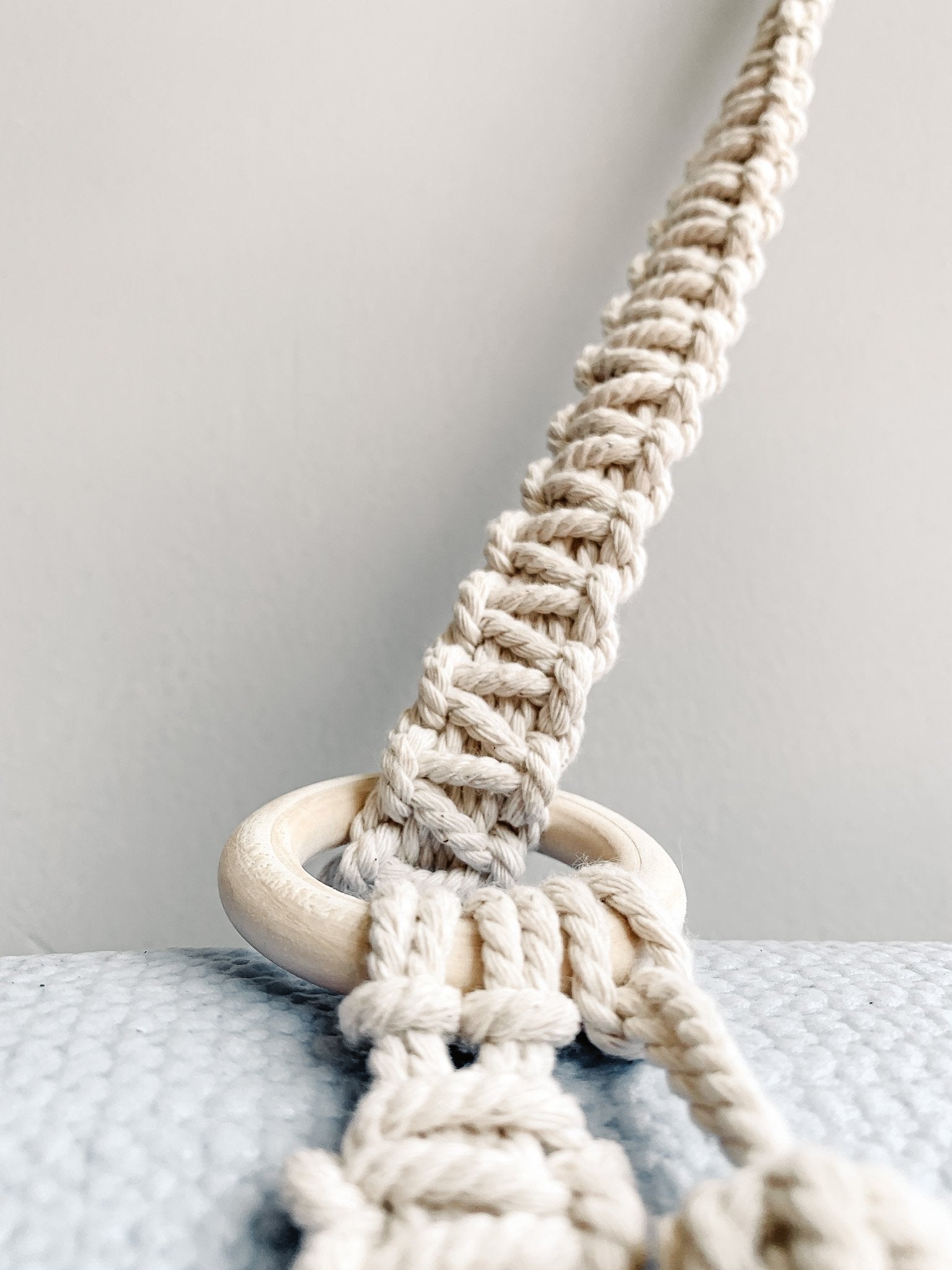Macrame Yoga Mat Strap