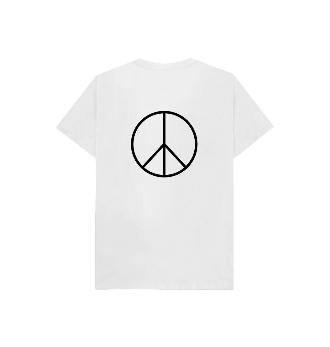 Peace T-shirt for Girls | Pink T-shirts