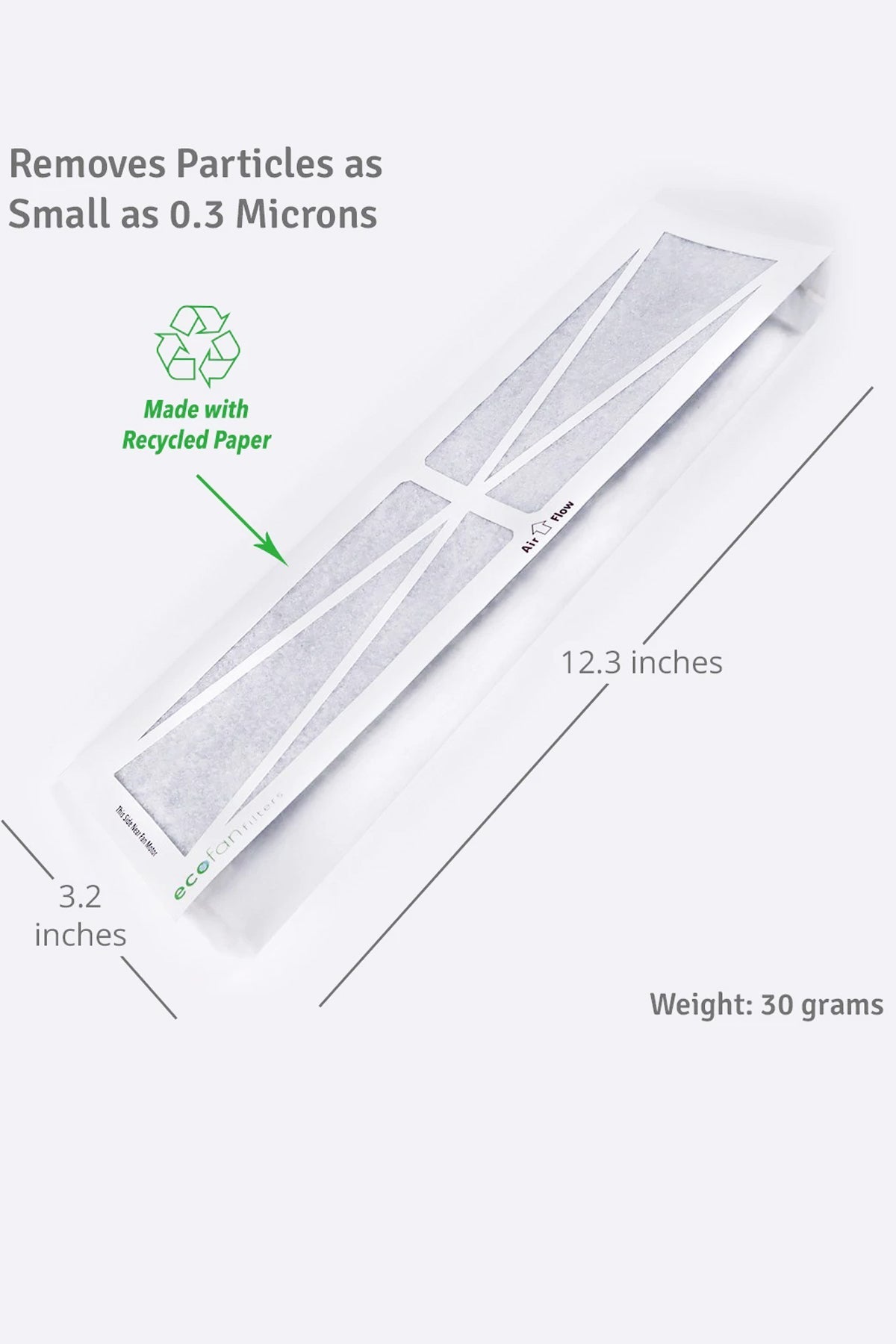 Eco-friendly Air Purifier EcoFan Filters