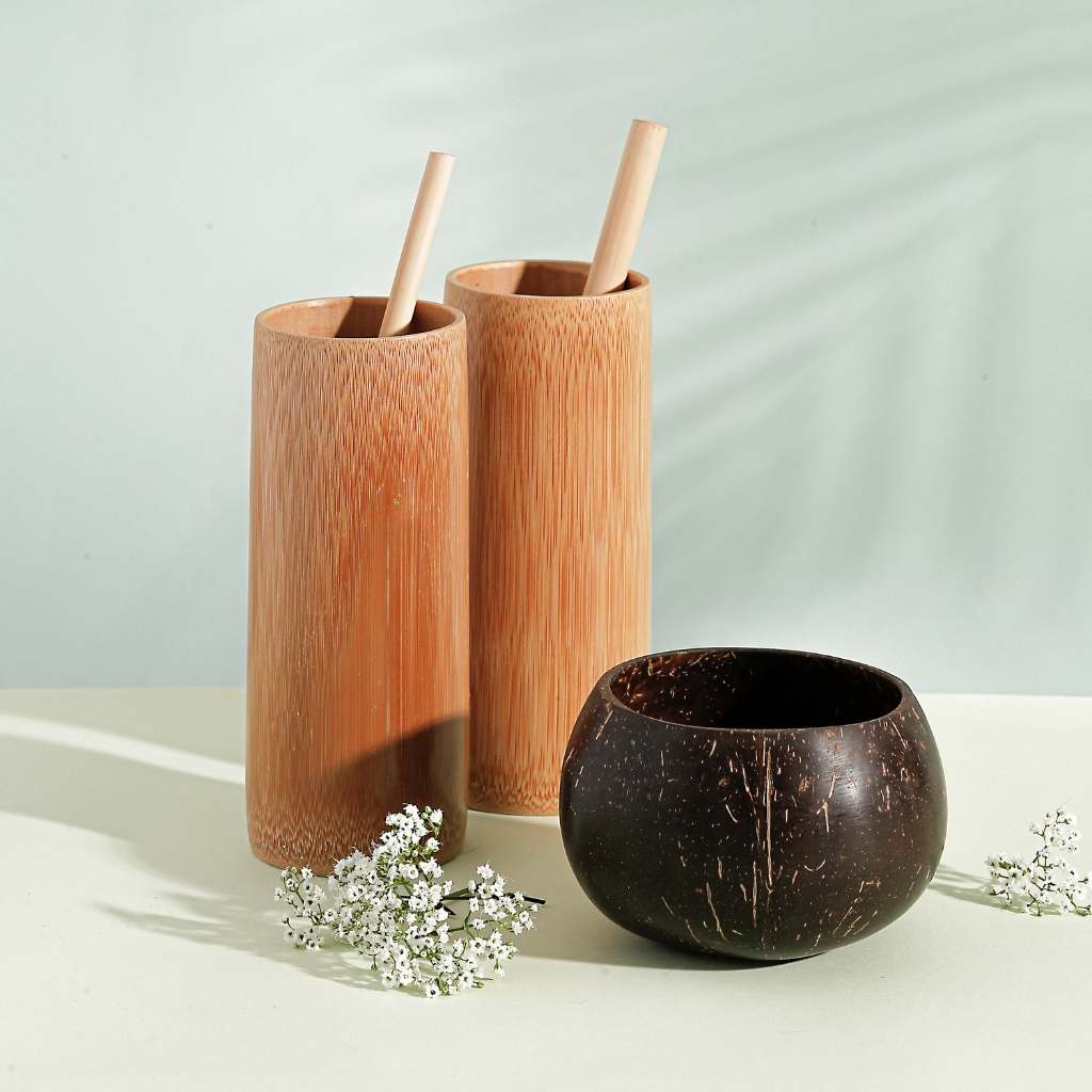 Bamboo Cup- Plastic-free Wooden Bamboo Cups