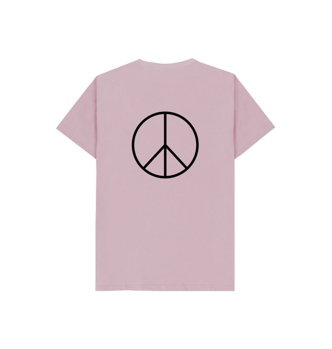 Peace T-shirt for Girls | Pink T-shirts