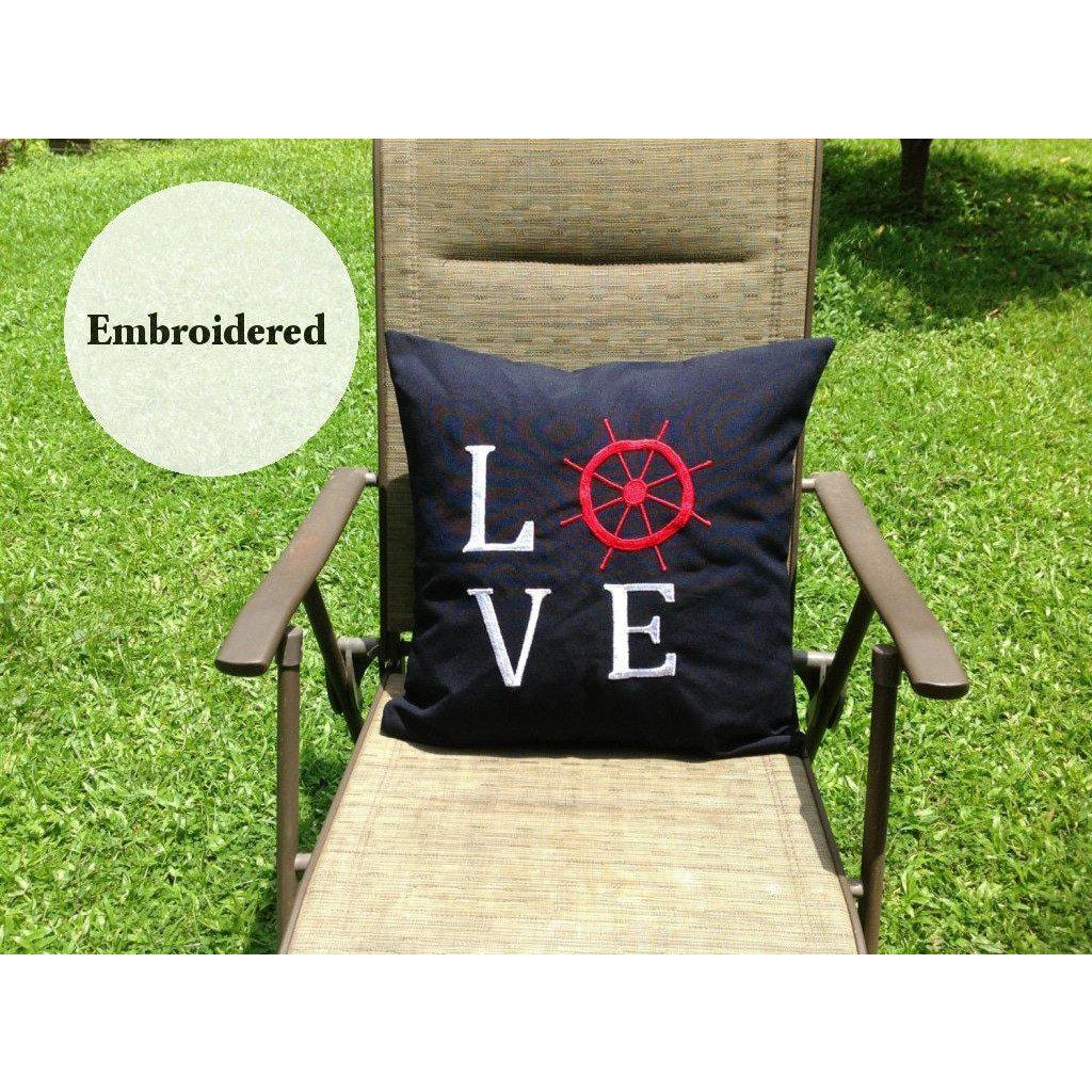Beach Nautical Outdoor Throw Pillows Covers