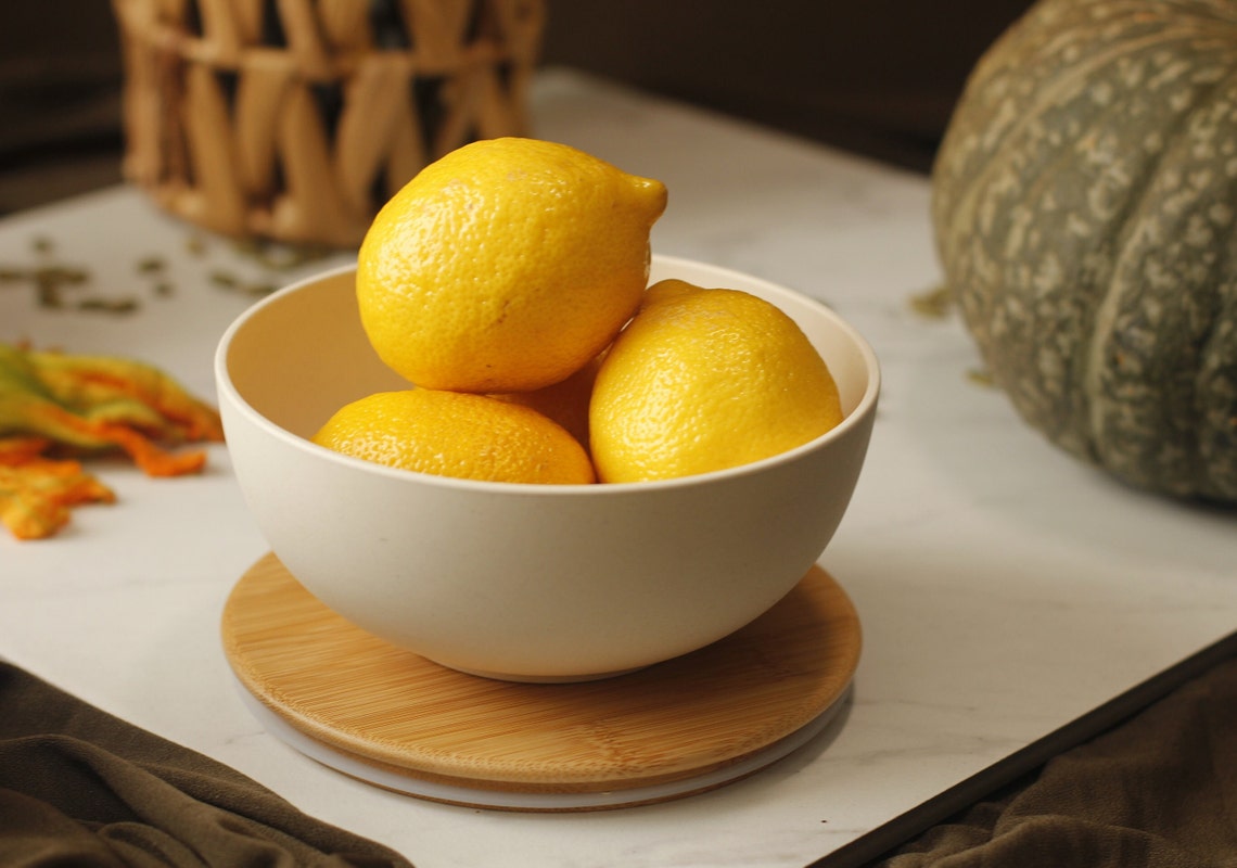 Eco-Friendly Food Storage Bowls, Plant-Based & Plastic-Free Kitchenware - Set of Two, by Husk Bowls