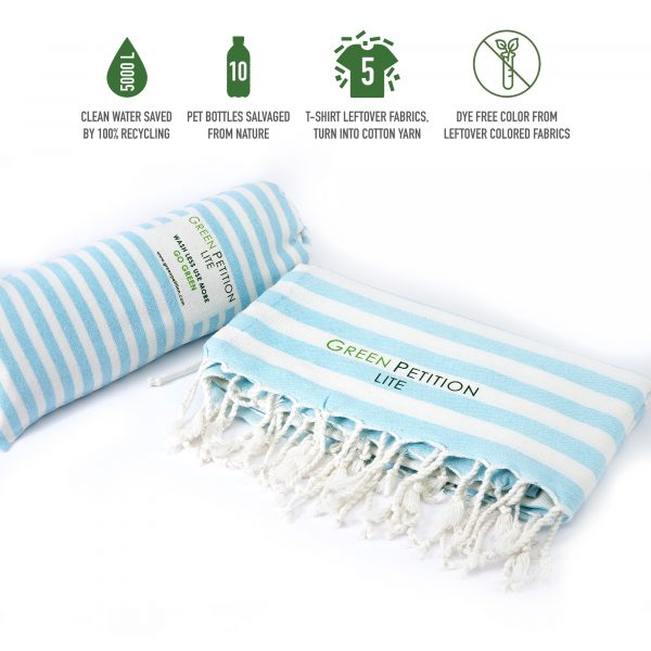 Blue Pool Peshtemal Towel