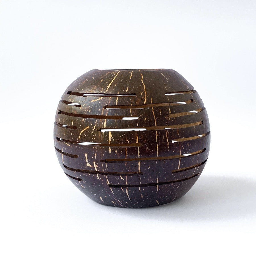 Coconut Candle Cover - Sunrise | Eco-friendly Home Decor