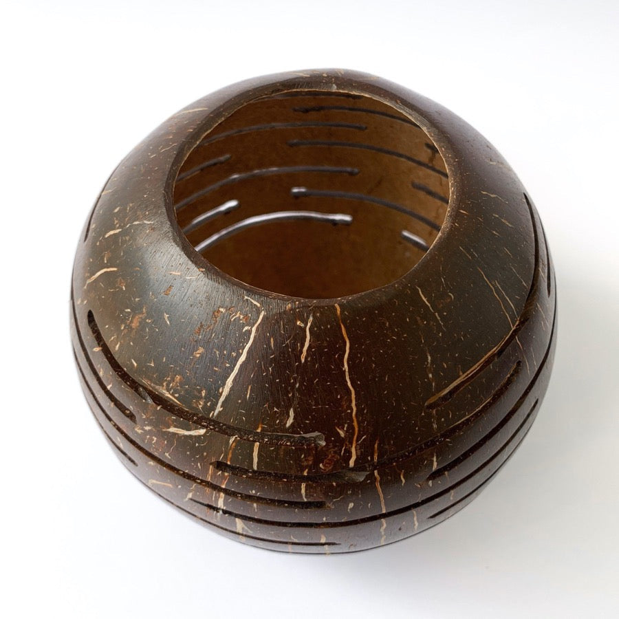 Coconut Candle Cover - Sunrise | Eco-friendly Home Decor