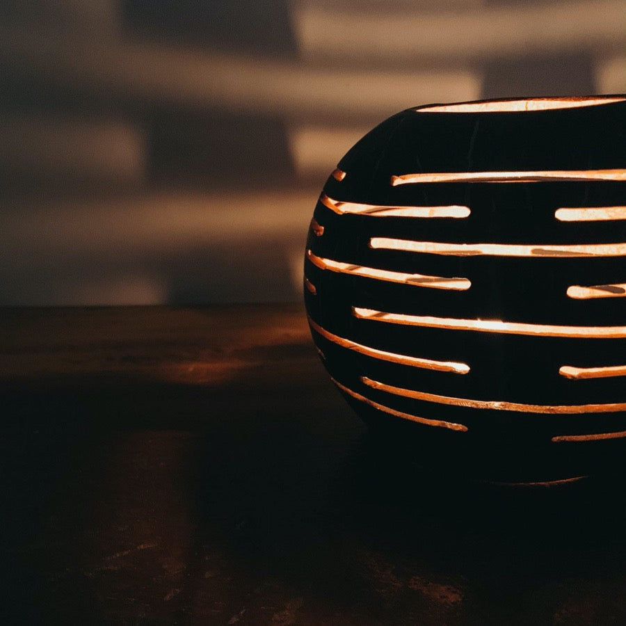Coconut Candle Cover - Sunrise | Eco-friendly Home Decor
