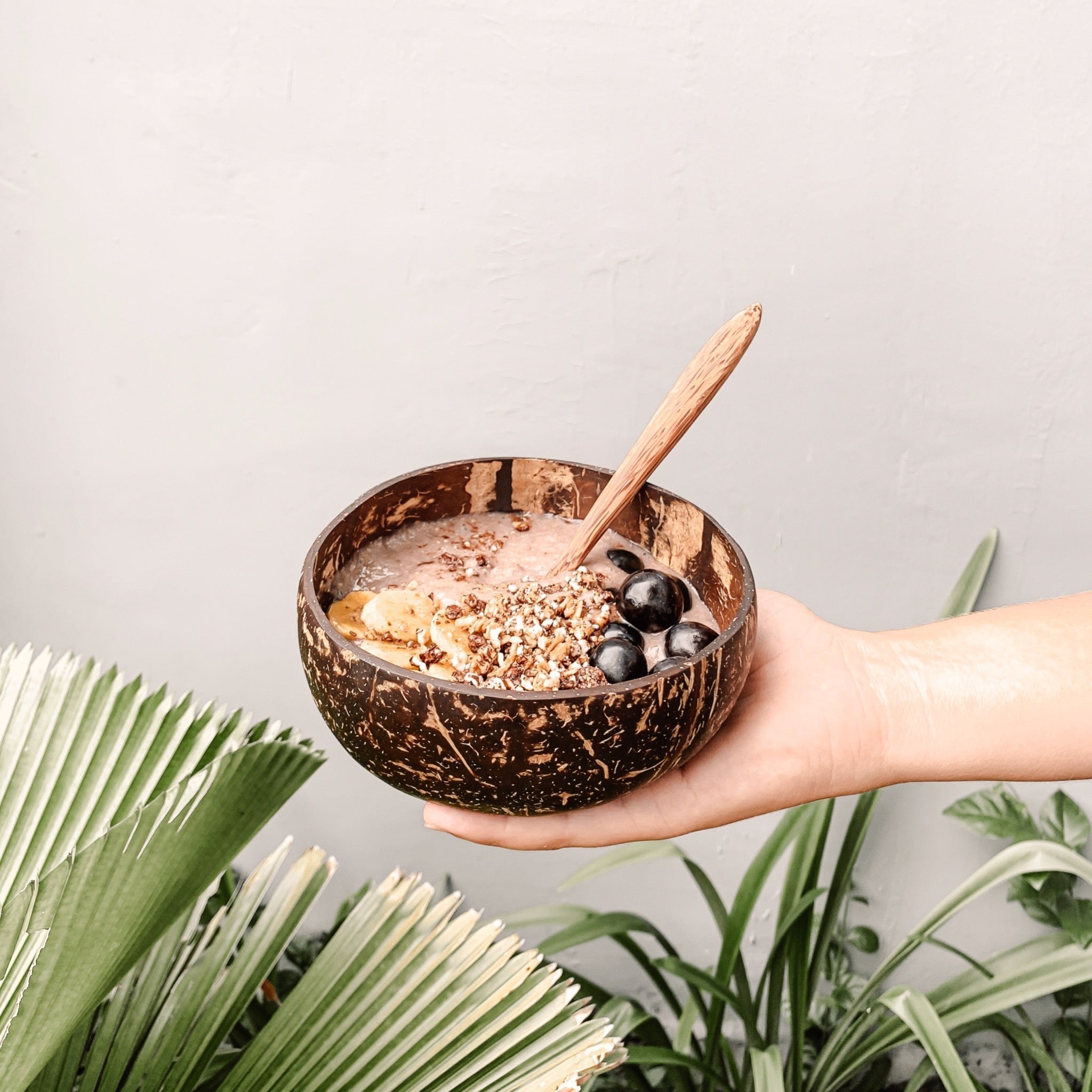 Coconut Bowl + Spoon | Sustainable Kitchenware