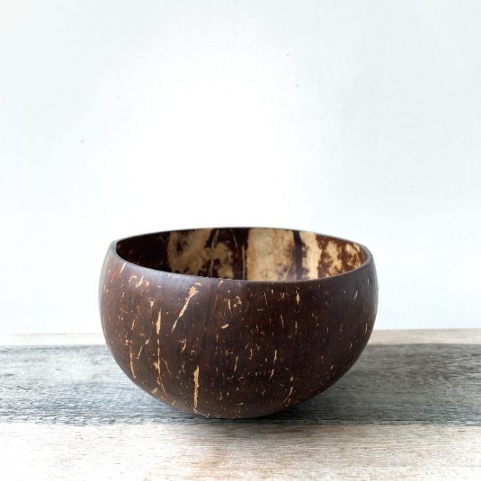 Eco Starter Gift Kit: Coconut Bowls, Spoon + Fork, Bamboo Straws