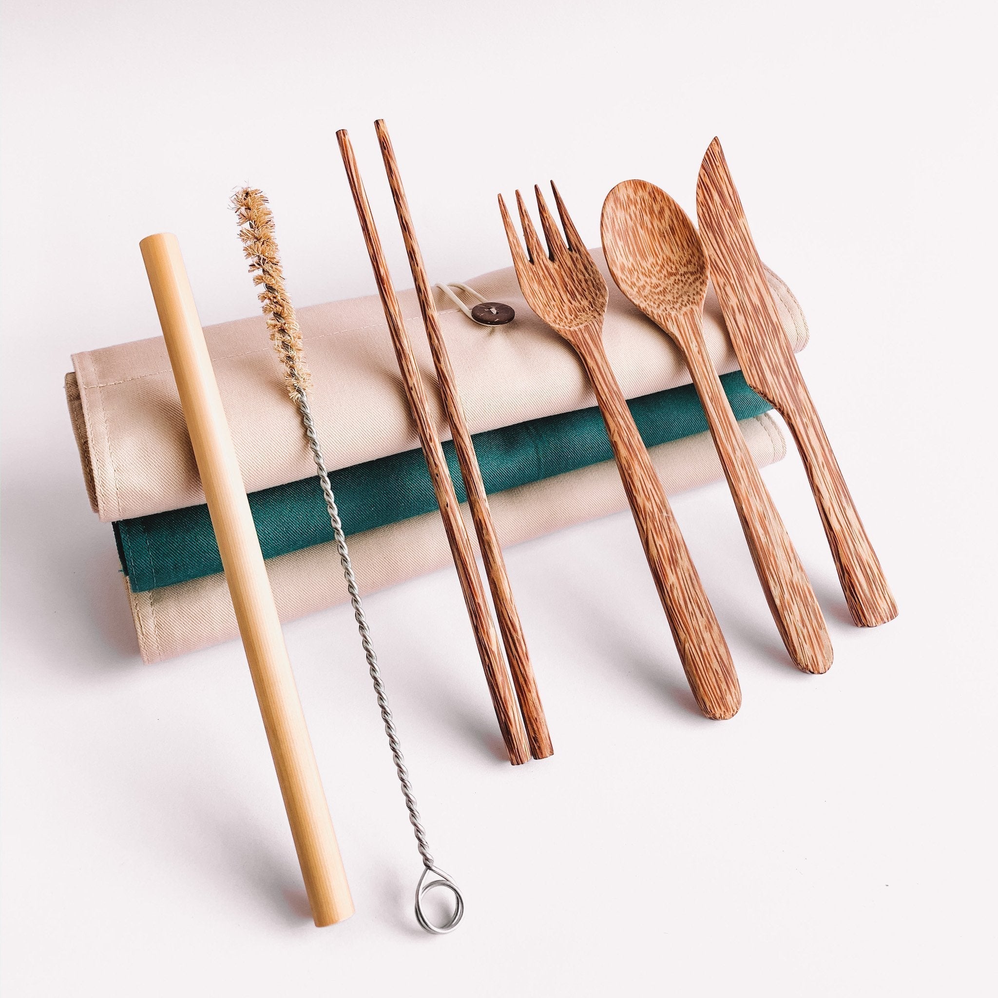 Coconut Cutlery Kit | Eco-friendly Kitchenware