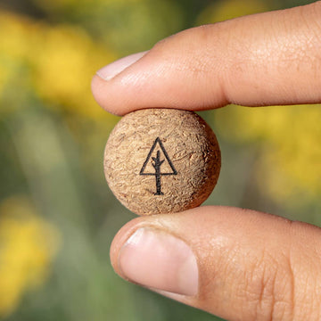 Rawlogy Micro Cork Massage Balls - 3 Balls + Pouch