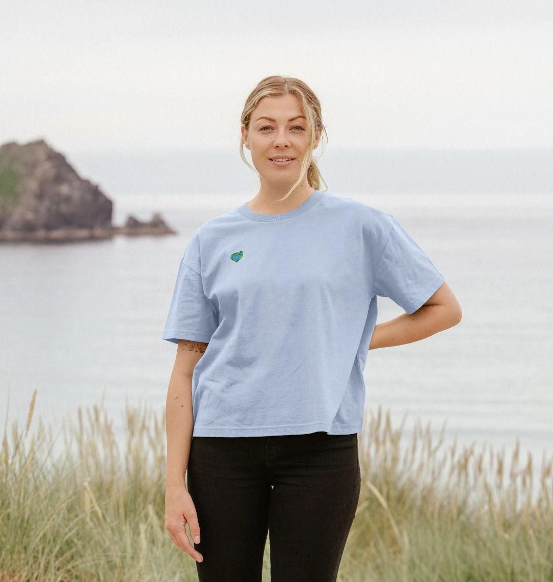 No Planet B Crop Top T-shirt | White Crop Top | Save The Earth White T-shirt | Earth Tops