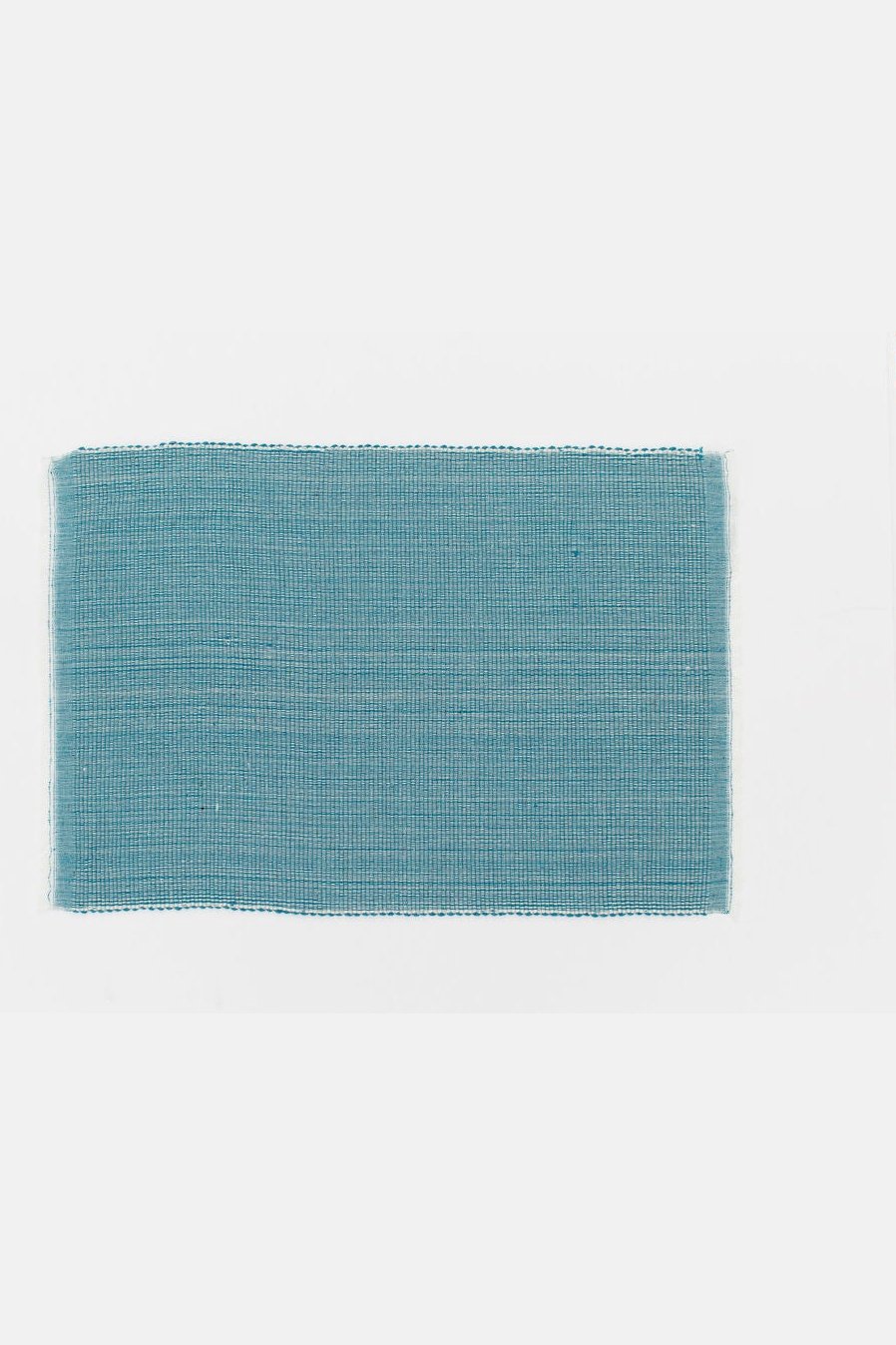 Woven Cotton Dining Placemat | Pastel Blue
