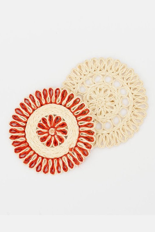 Handwoven Seagrass Placemat | Trivet | All Natural