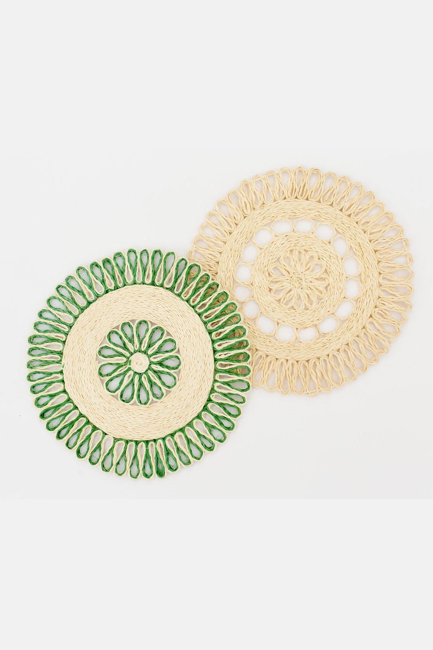Handwoven Seagrass Placemat | Trivet | All Natural