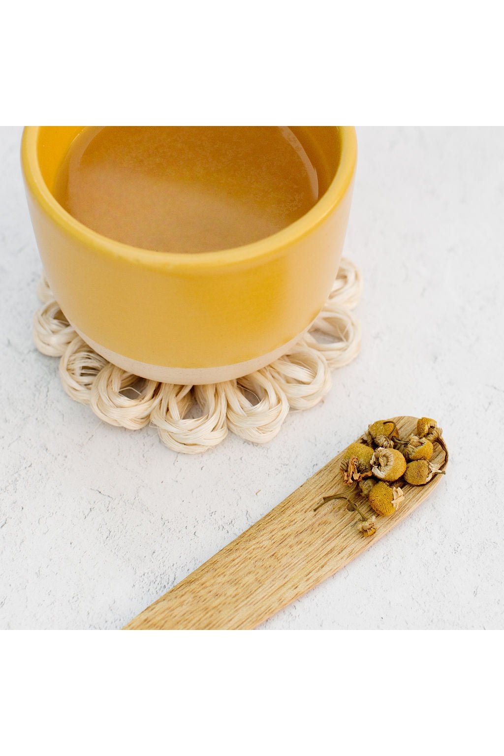 Handwoven Seagrass Coasters I Natural