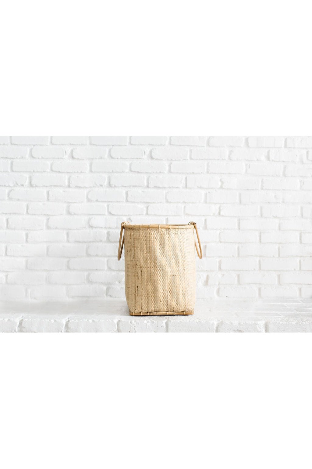 Natural Laundry Basket with Handle