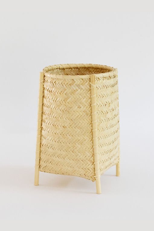 Catchall Woven Basket with Stand