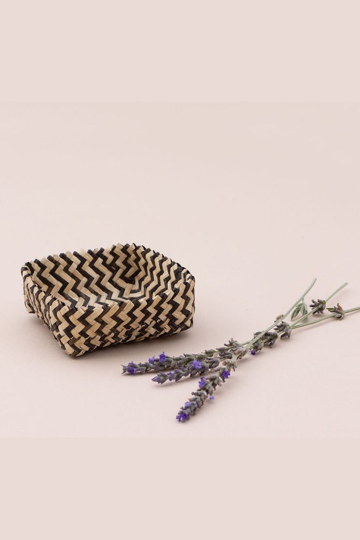 Square Rattan Woven Tray