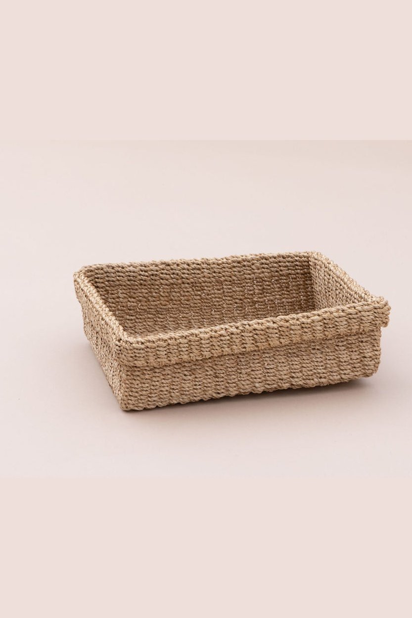 Woven Catchall Storage Tray | All Natural
