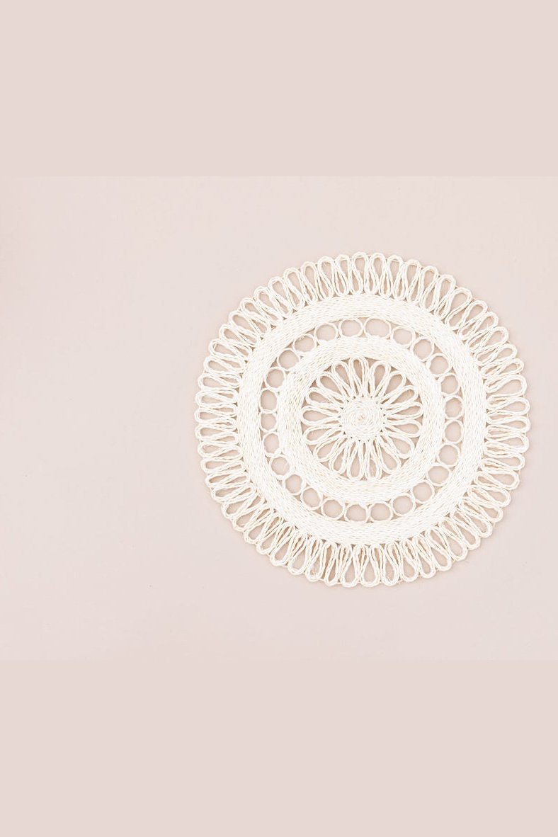 Handwoven Seagrass Placemat | Trivet | All Natural