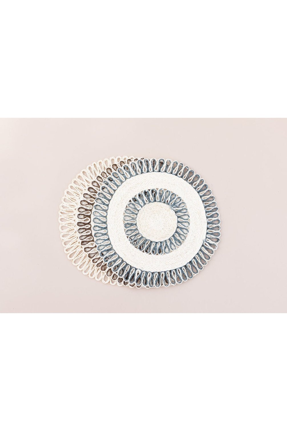 Handwoven Seagrass Placemat | Trivet | 16"