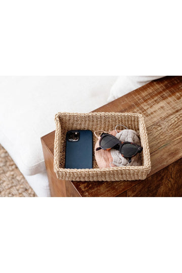 Woven Catchall Storage Tray | All Natural