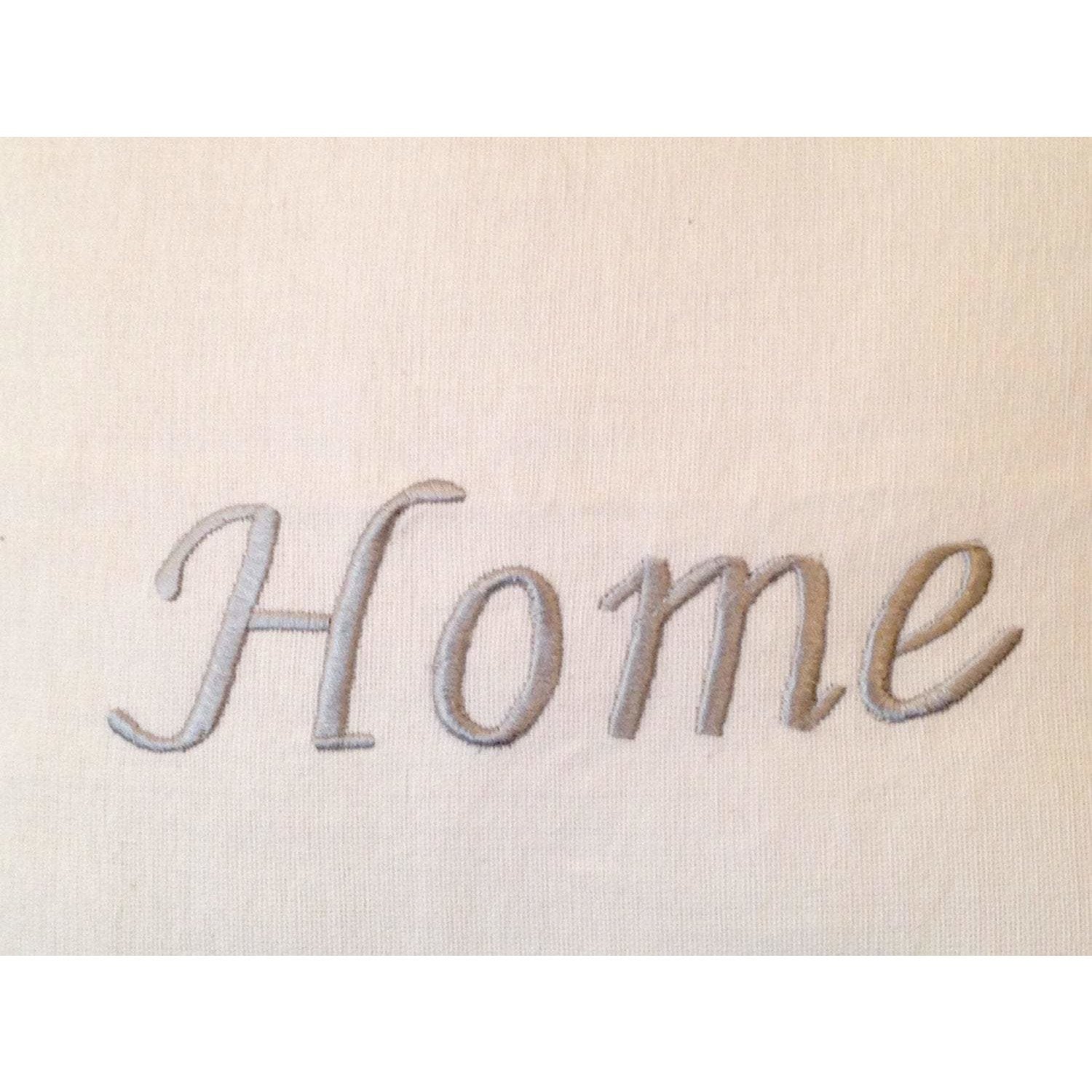 White Personalized Gifts, Square 18x18 Throw Pillow Covers