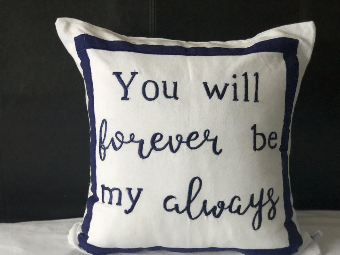 Wedding Gift, Throw Pillows with Words