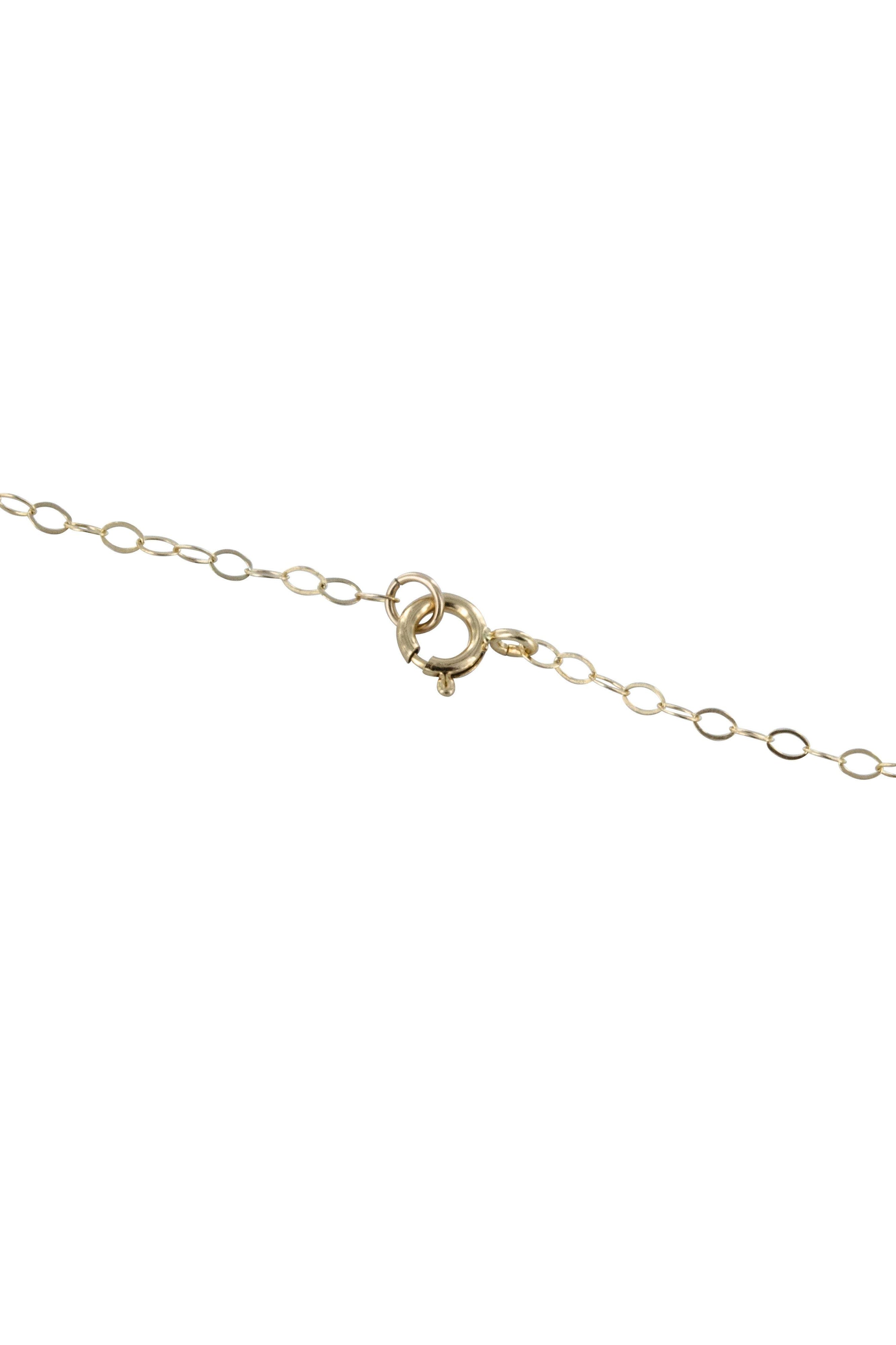 Oval Tiger's Eye Gold Necklace