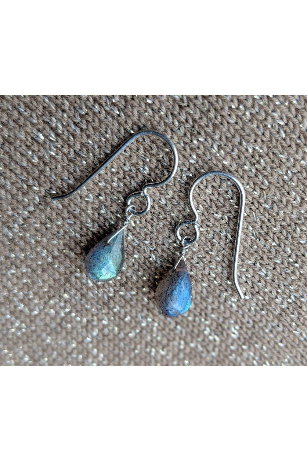 Labradorite Dangle Earrings