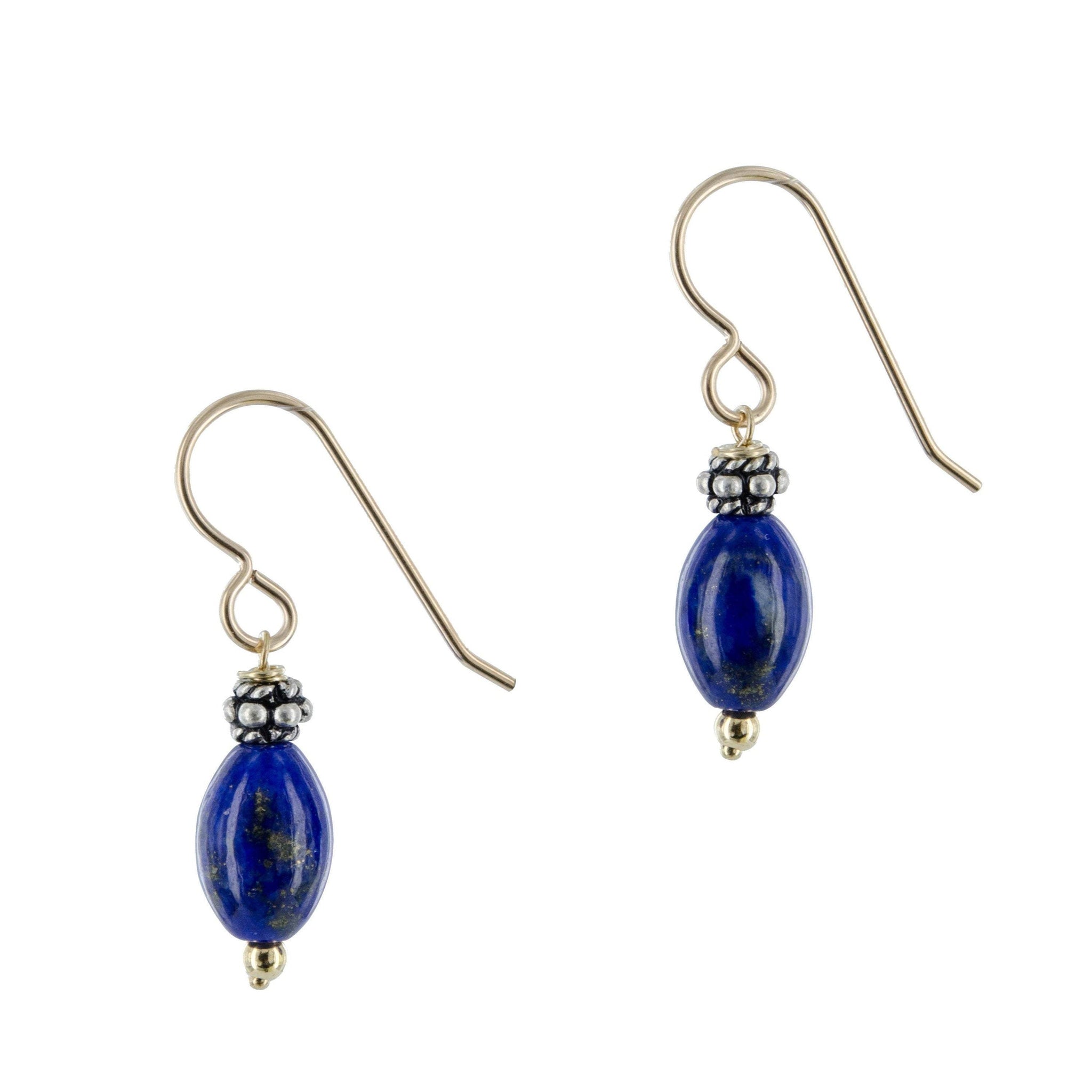 Lapis Dangling Earrings