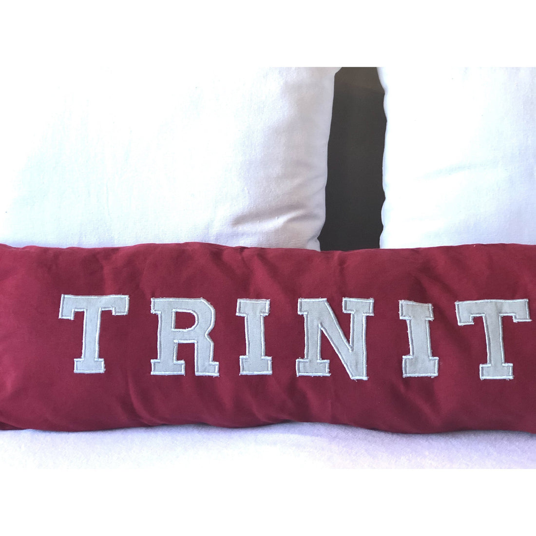 Applique Dorm Décor, Grils Long Monogram Lumbar Pillows