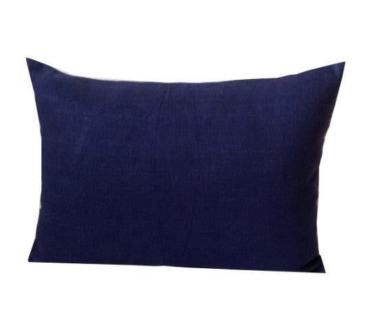 Upcycle Geometric Navy White Pillow | Abstract Sofa pillows
