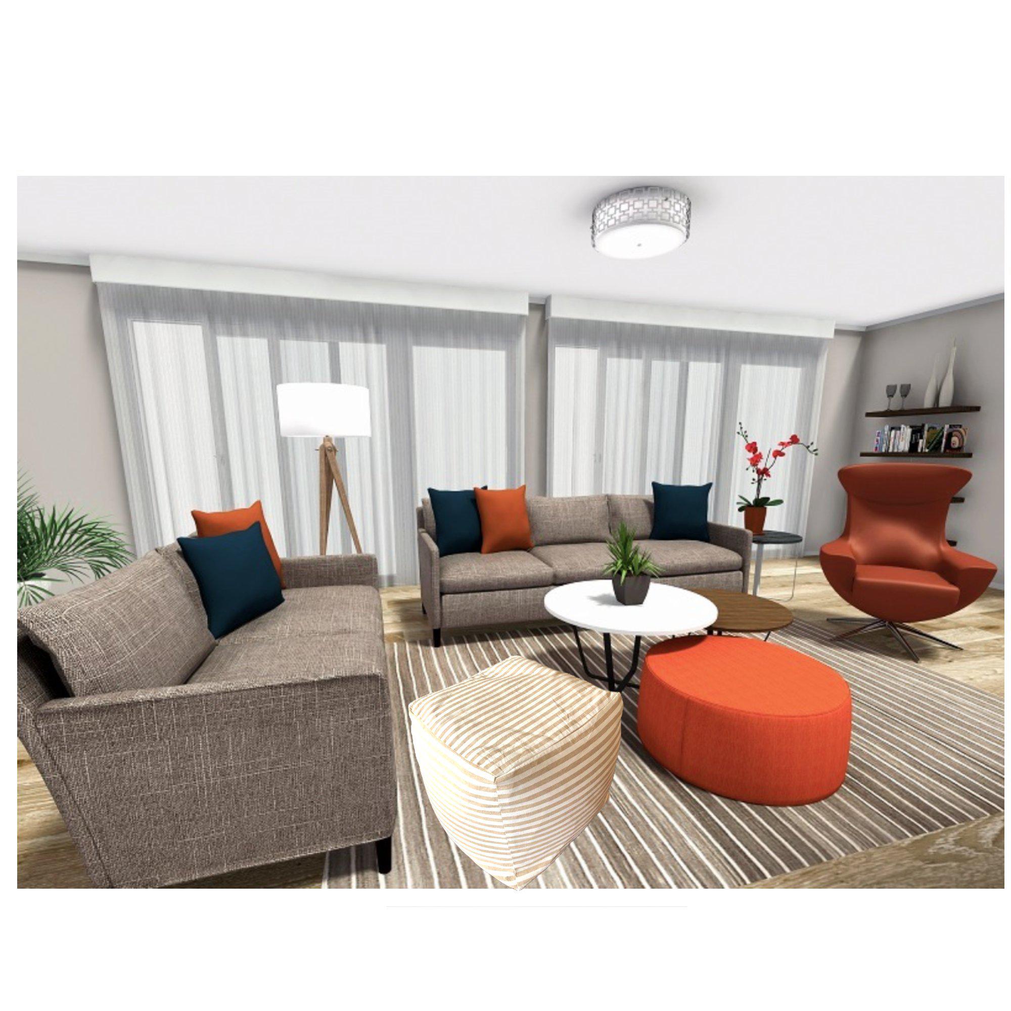 Square Pouf Ottoman Cover, Square floor pillow, Bean Bag Ottoman Pouf