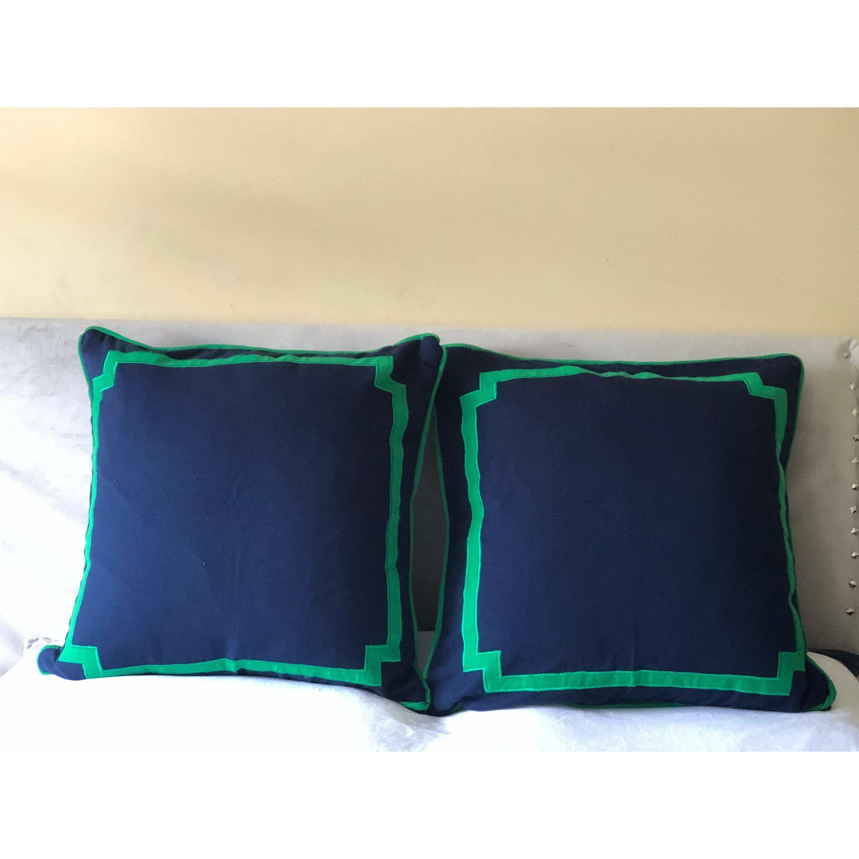 Navy Euro Sham Pillow Covers