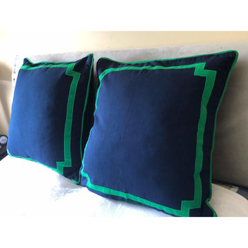 Navy Euro Sham Pillow Covers