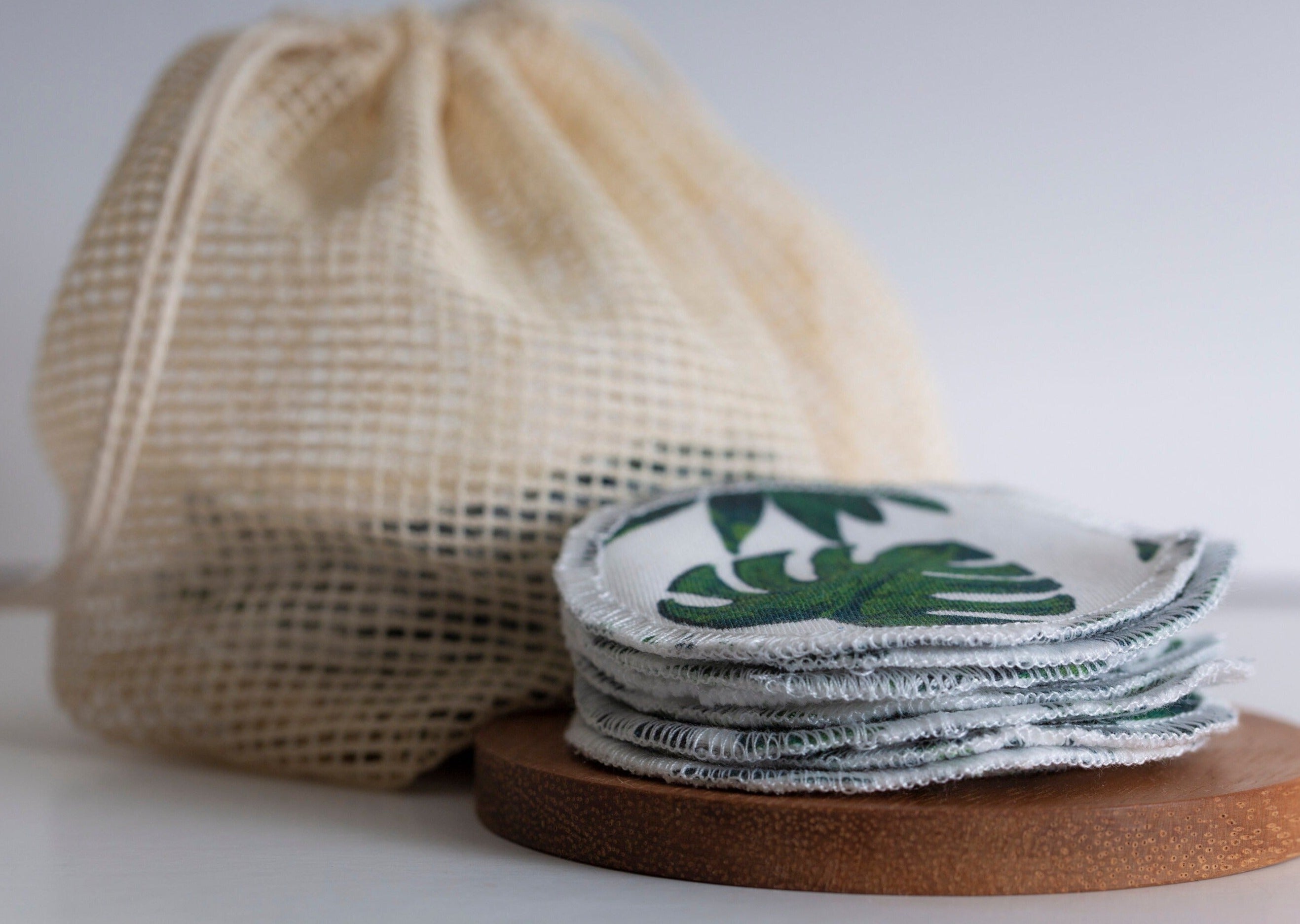 Cotton Pads | Leafy Monstera